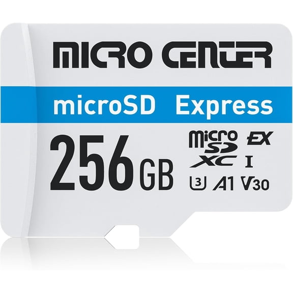 256GB microSDXC-Card UHS-I U3 V30 A1 MicroSD Express Memory Card, up to 880MB/s Read & up to 770MB/s Write