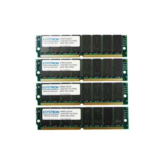 256MB 4x64MB SIMM Gold 72-pin RAM Memory Upgrade for the Akai All Models S5000 S6000