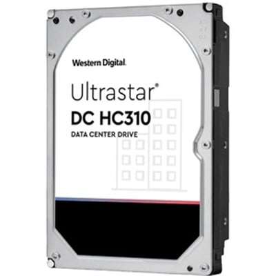 Western Digital 6TB Ultrastar DC HC310 Data Center HDD SAS Base (SE), 3.5" Internal Hard Drive HDD, 7200 RPM, 256MB Cache - 0B36047