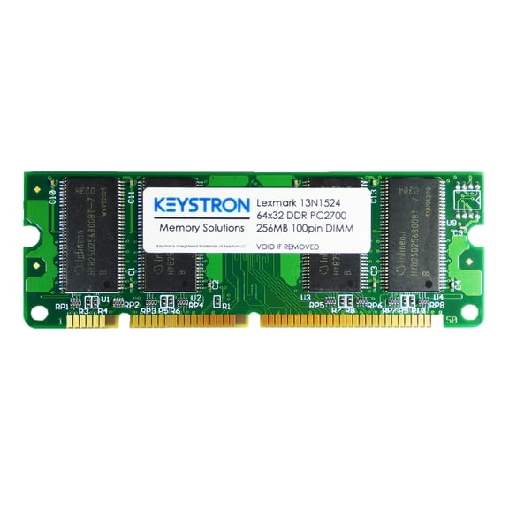 256MB DDR 100-pin printer DIMM, ONE 256MB modules by Keystron, LLC