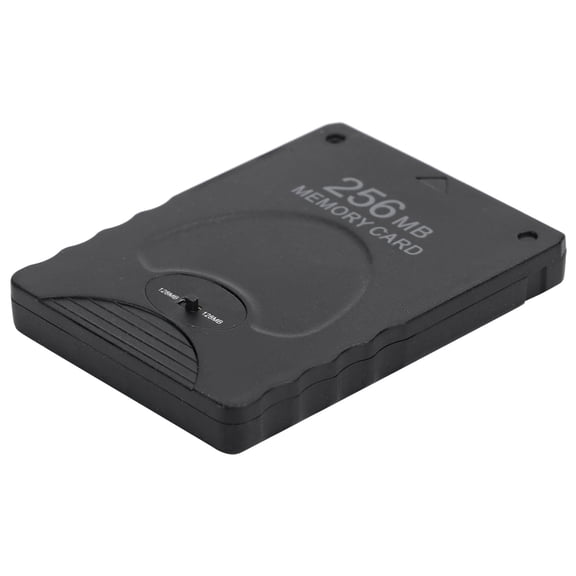 256MB High Speed Memory Card Game Data Save Module Expansion Accessories Compatible for PlayStation 2 PS2 Black