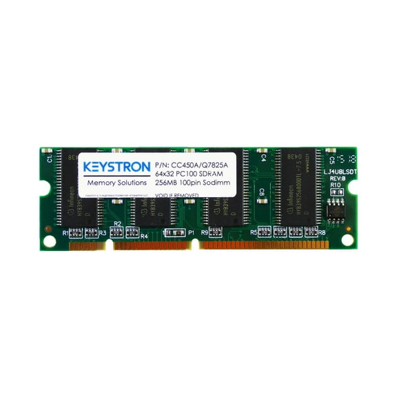 256MB SDRAM Printer Memory for HP Color LaserJet 2505, 2605dn, 2605dtn, 2700, 2700n (Q7825A)