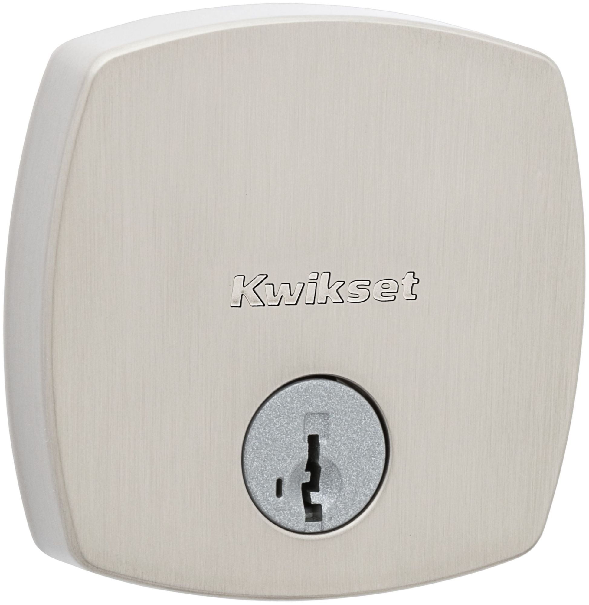 Satin Nickel Single Cylinder Deadbolt Door Lock