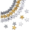 thumbnail image 1 of 258 Pcs 3 Strands Hematite Loose Gemstone Beads Star Shape Hematite Beads Star Loose Spacer Beads for Bracelet Necklace Earrings Making Jewelry Handmade DIY Mixed Color 6mm diy, 1 of 7
