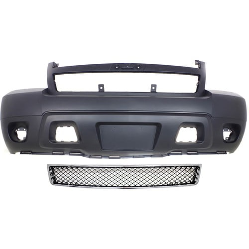 25814570, 15835084 CAPA Bumper Covers Fascias Set of 2 Front Lower Pair