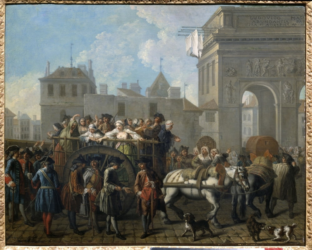 2591 Etienne Jeaurat (1699-1789) French School Canvas Art -  (36 x 24)