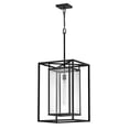 thumbnail image 1 of 2592BK-LV Hinkley Lighting Max - 3.5W 1 LED 12 V Outdoor Extra Large Hanging Lantern-Black Finish, 1 of 17