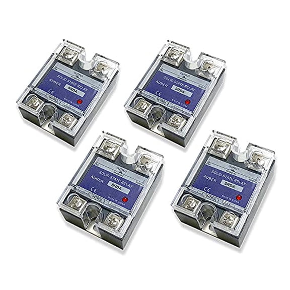 25A AC Solid State Relay SSR, 4 PCS, SRDA25, w/FedEx Standard Overnight$$Electrical