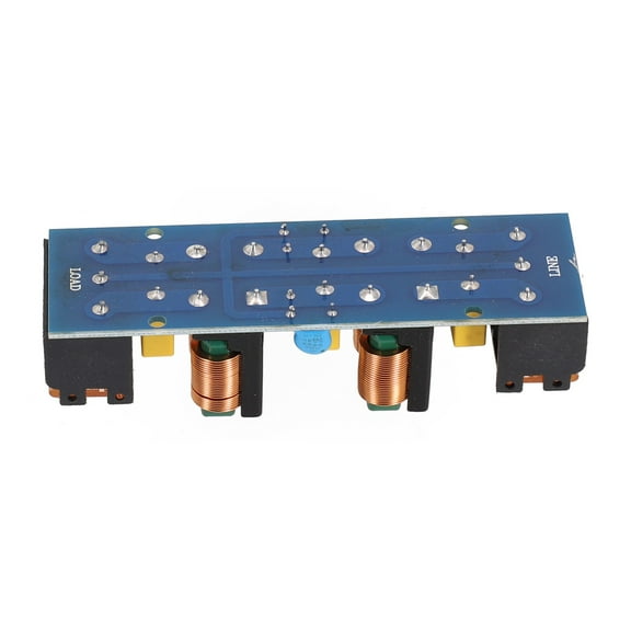 25A Emi Filter Power Filter Emi High-Frequency Two-Stage Power Low-Pass Filter Board Audio Power Filter Power Purifier Parts Smile Home