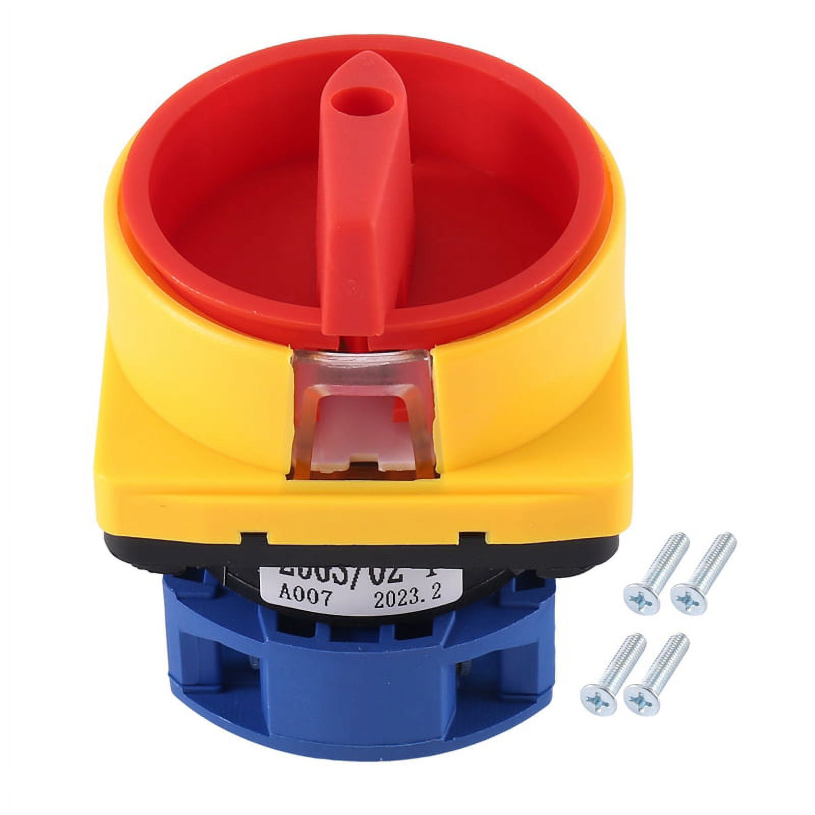 1Pcs Changeover Switch 3 Position 4 Terminals LW26-10 Ui 380V