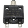 thumbnail image 1 of 25A PushButton Circuit Breaker L1 Series Manual Reset Thermal Overload Protector, 1 of 11