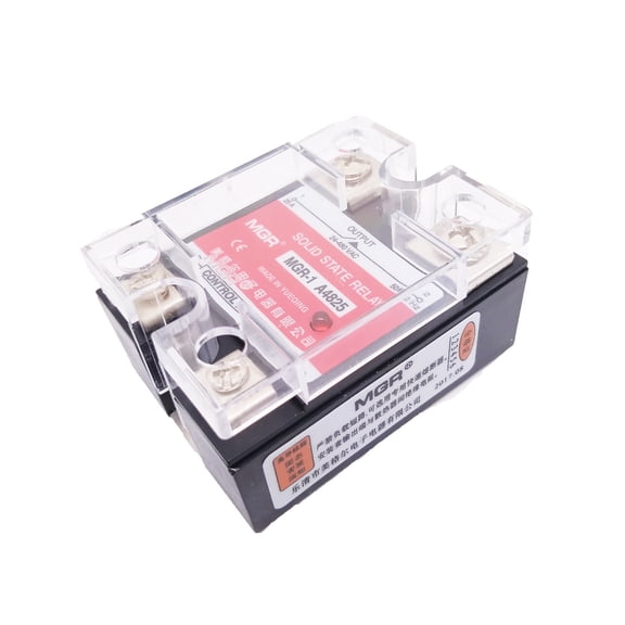 25A Solid State Relay SSR AC-AC Input 70-280V AC Load 240-480V AC A4825
