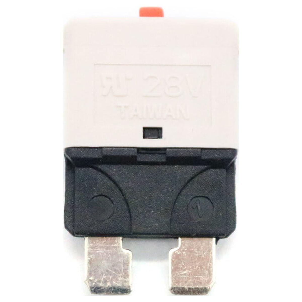 25AMP 28V DC Circuit Breaker Trip Fuses Standard Fuse Manual Reset