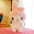 25CM Sanrio Plush Dolls Cute Plush Toys Kuromi Melody Cartoon Plush