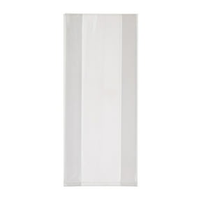 25 Count, 4 x 9.5 IN, Clear Treat Bags with Twist Ties, Party Supplies, by Way To Celebrate