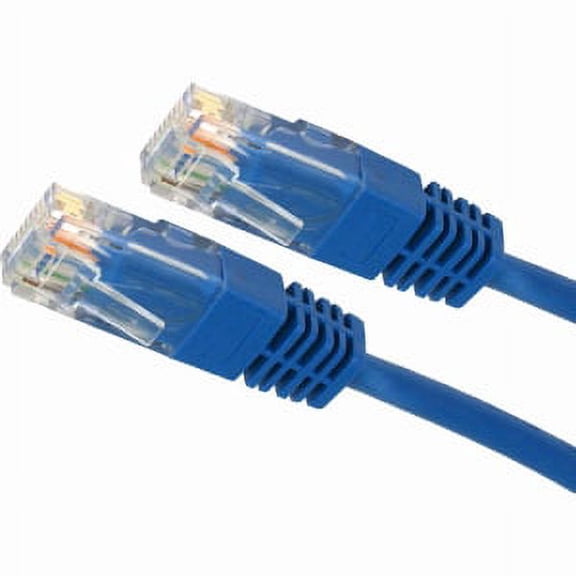 25FT CAT5E BLUE MOLDED PATCH CABLE