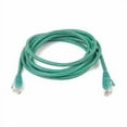 thumbnail image 1 of 25FT CAT5E GREEN SNAGLESS RJ45 M/M PATCH CABLE MOQ-12, 1 of 2