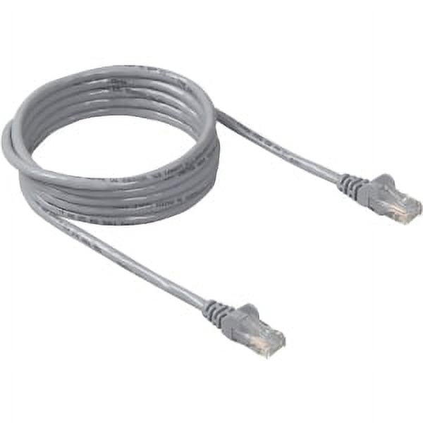 25FT CAT5E GRY UTP SNAGLESS RJ45 M/M PATCH CABL BLISTER PACKAGE