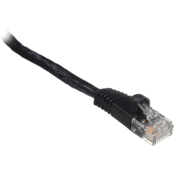 25FT CAT6 BLACK SNAGLESS PATCH CABLE 550MHZ W/ LIFETIME WARR