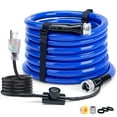 thumbnail image 1 of 25FT Heated Water Hose for RV - Freeze Protection Down to -45°F, Food-Grade Safe Material, Smart Temperature Control, Ideal for RV, Camping, and Home, 1 of 7