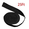 thumbnail interactive-video image 1 of AU] 25FT Nylon Protective Sleeve Sheath Cable Cover Welding Tig Torch 1 of 14