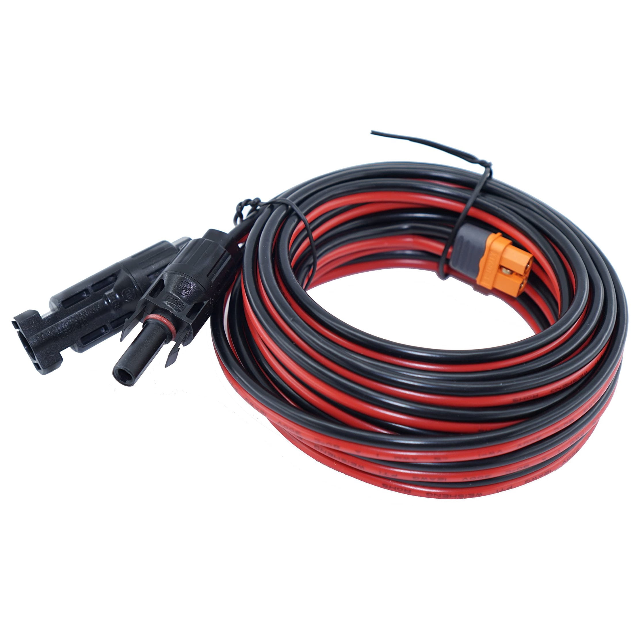 25FT Solar Charge Cable XT60i Adapter for EcoFlow Bluetti Anker Power Stations