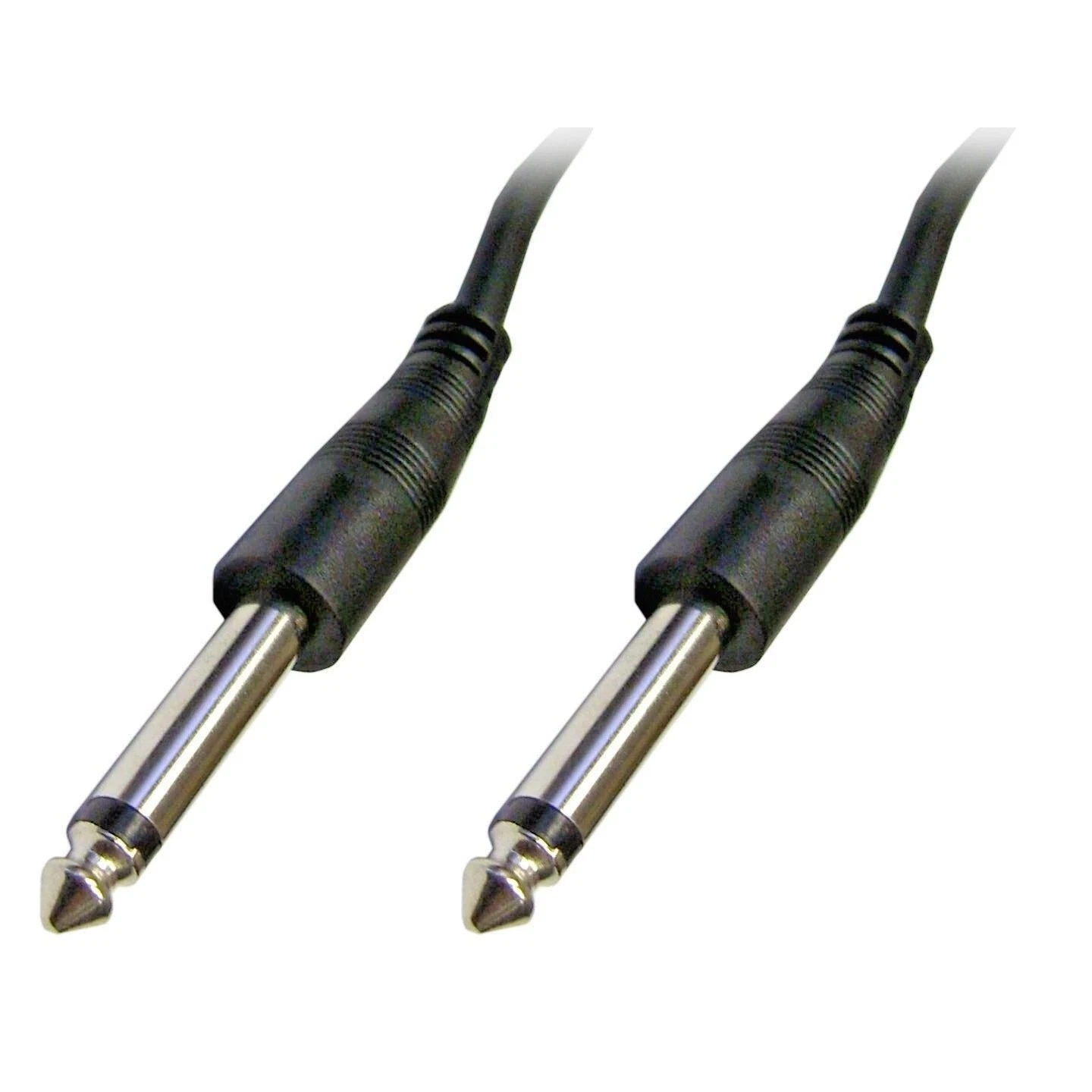 25Ft 6.35Mm 1/4" Mono Ts Male To Male Audio Speaker Instrument Guitar Cable Cord