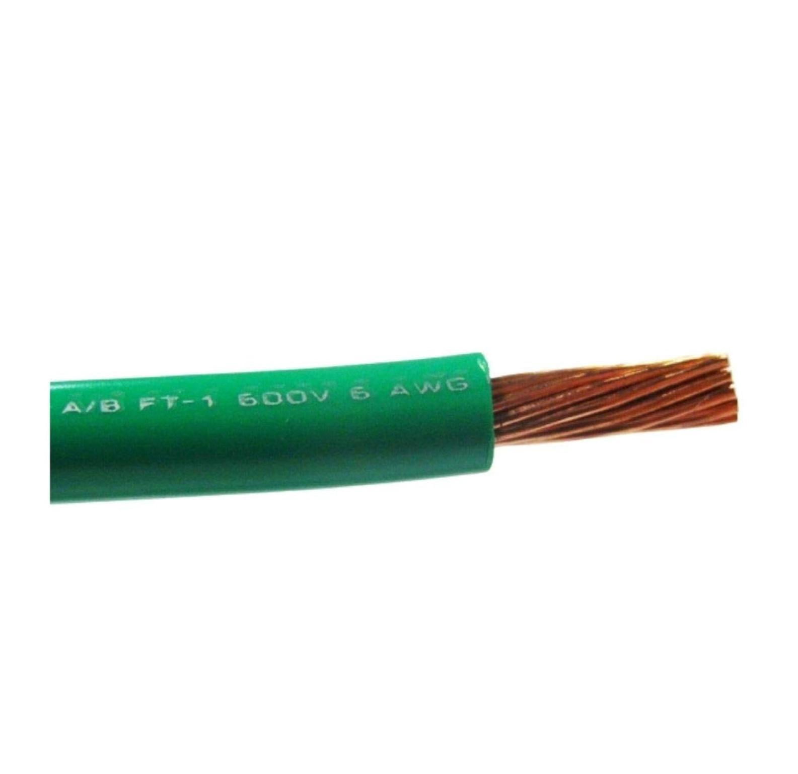Southwire SIMpull 25-ft 6-AWG Green Stranded Copper Thhn Wire (By-the-roll) 20497461 at