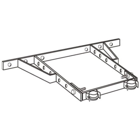 25G Adjustable House Bracket, 0-24 inches