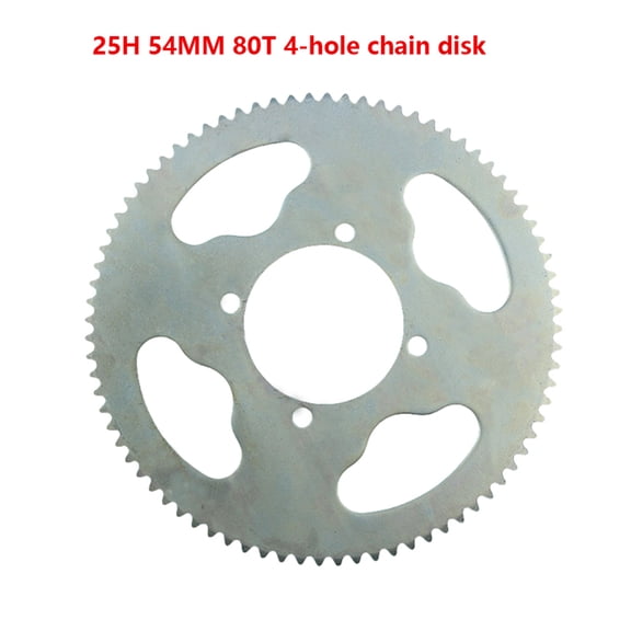 25H 54mm 80T Rear Chain Sprocket for 47cc 49cc Dirt ATV Quad Minimoto