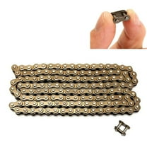 25H Electric Scooter Chain For Mini Pocket Bike And Motorcycle Fits For 47Cc 49Cc Dirt Bikes And For Atvs Stainless Steel