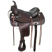 25HS 18 In Hilason Western   Draft Horse  Trail PleasureAmerican Leather Saddle