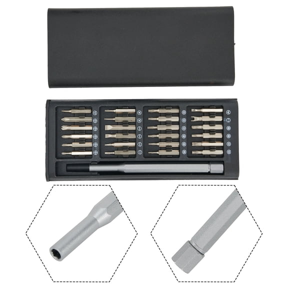 25In 1 Precision Magnetic Screwdriver Torx Bit Mobile Phone Pc Repair Hand Tool