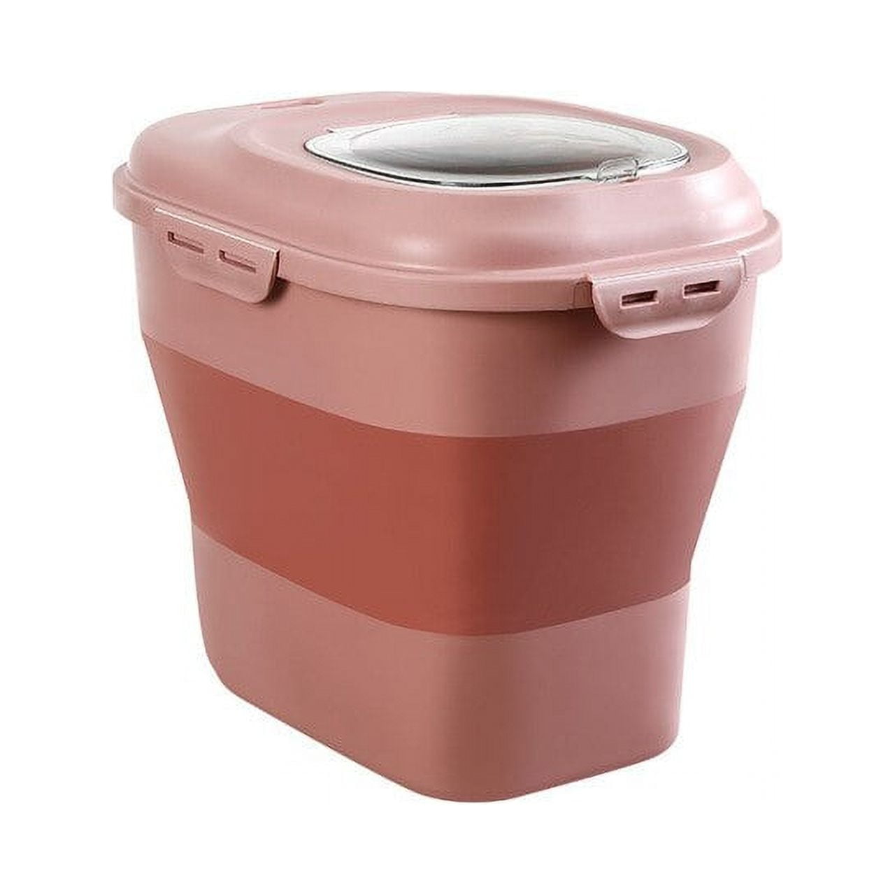 25KG Foldable Food Storage Container Rice Bucket Cereal Dispenser Tank