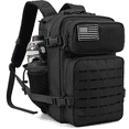 thumbnail image 1 of 25L/45L Durable Nylon Hiking Backpack for Men, Multi-Day Camping & Travel Backpack with MOLLE System & Side Bottle Pockets, 1 of 6