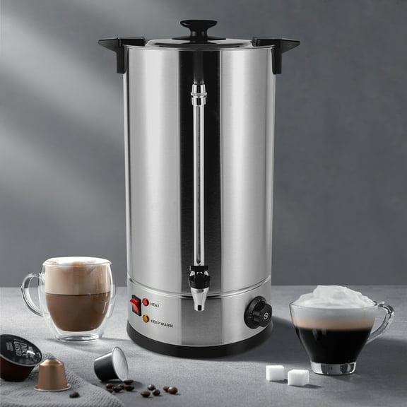 25L Commercial Electric Hot Water Boiler Stainless Steel Tea Urn Coffee Boiler