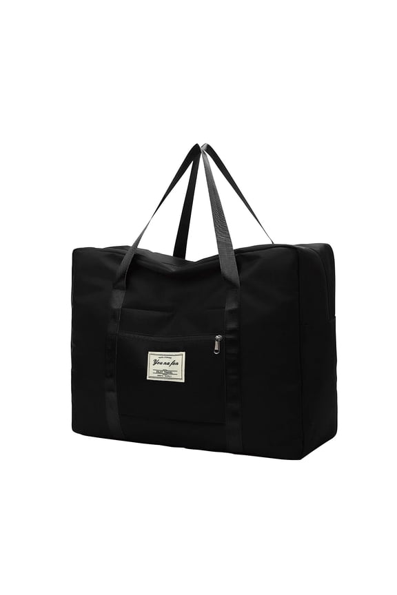 25L Extra Large Foldable Travel Storage Duffel Bag with Zippers and Handles,Waterproof Reinforced Fabric Moving Bag Luggage Bag for Travel