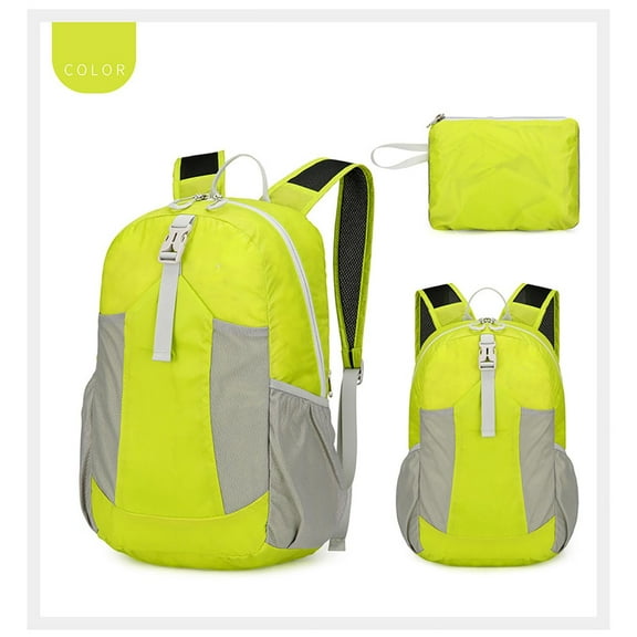 25L Foldable Waterproof Backpack, Packable Foldable Hiking Backpack,Ultra Lightweight Hiking Packable Daypack Backpack,Water Resistant Folding Daypack for Travel Men Wome
