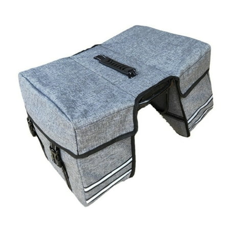 25L Large Capacity Bike Pannier Bag With Carrying Handle Bike Rear Seat Bag Cycling Luggage Carrier for Mountain Bike