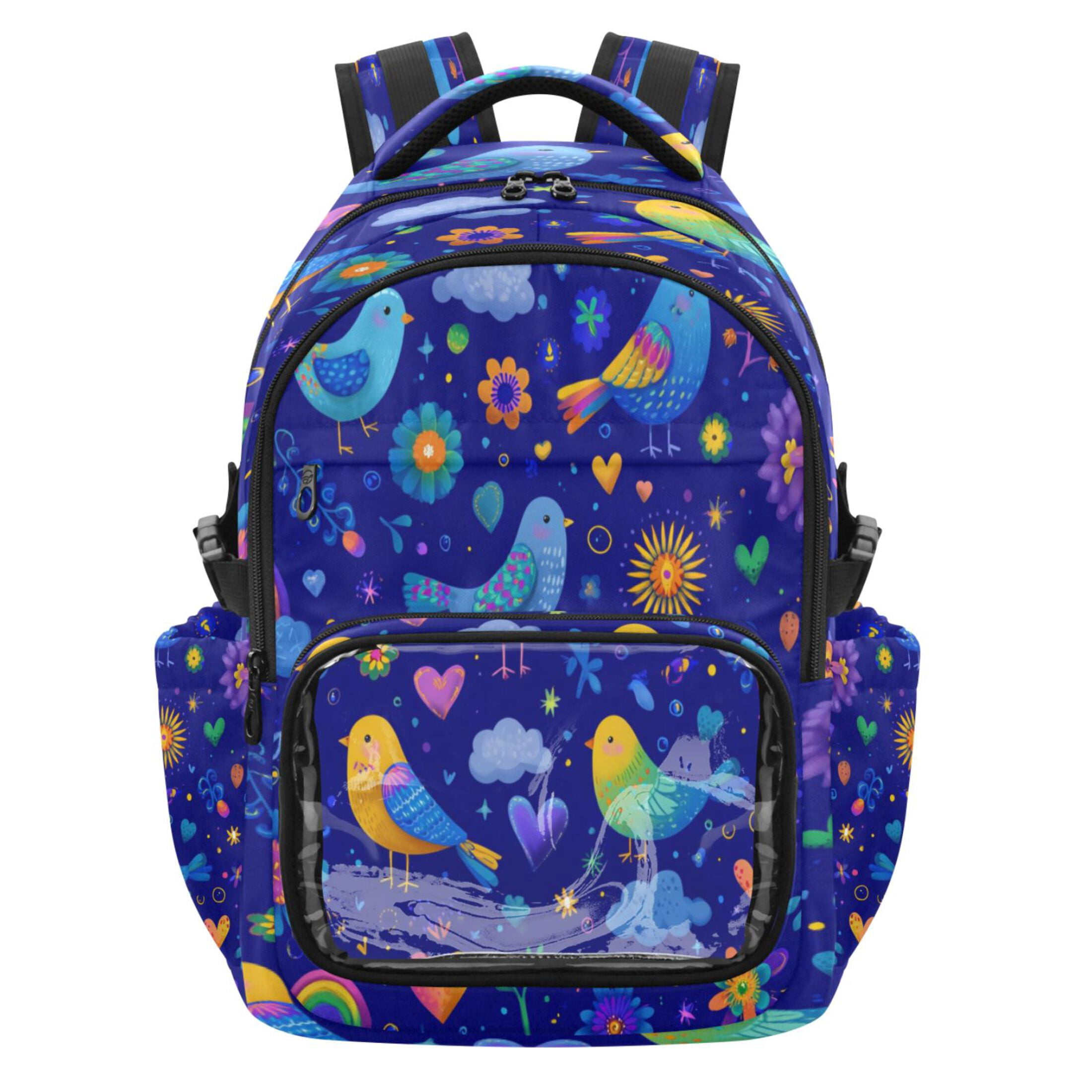 25L PVC Casual Backpack, Waterproof Large Capacity Backpack for Student ...