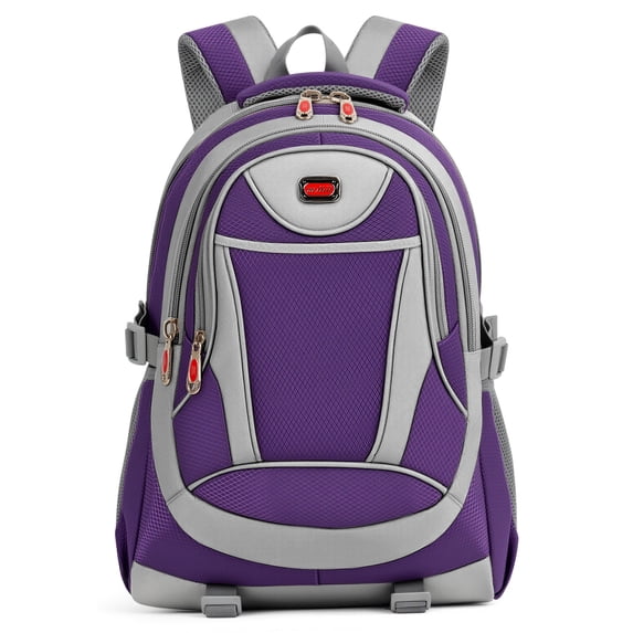 25L Unisex Backpack Lightweight Multi-Pocket Daypack for School,Work,Hiking,Travel, Pink - B930