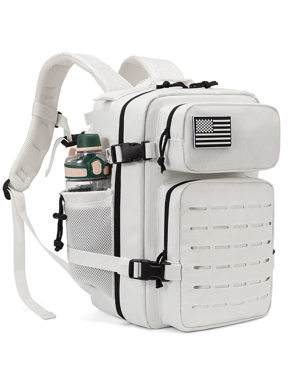 25L Molle Hiking Daypack Outdoor Backpack for Men Women Camping Travel Work Commuter Gym Bag