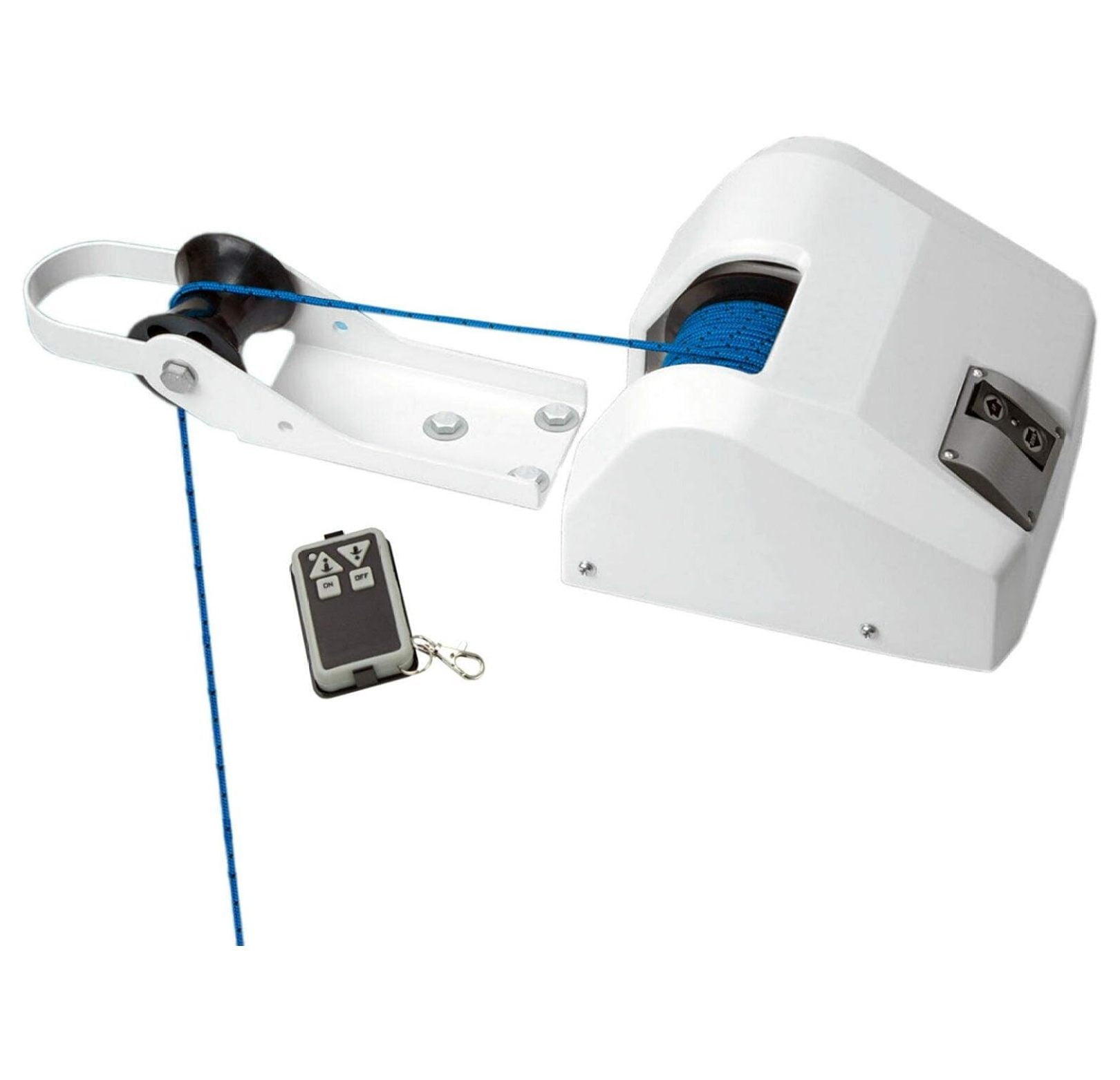 25LBS Electric Anchor Winch W/Wireless Saltwater Boat Windlass Kit