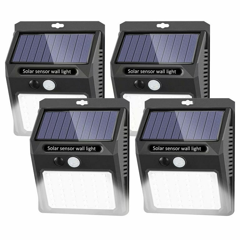 2 pack 30 led solar lights outdoor solar powered security light motion sensor shop