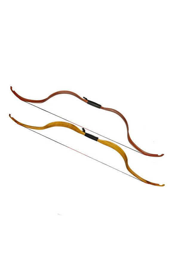 25Lbs Mongolian Detachable Longbow Hunting Recurve Bow 49" Practice Beginner