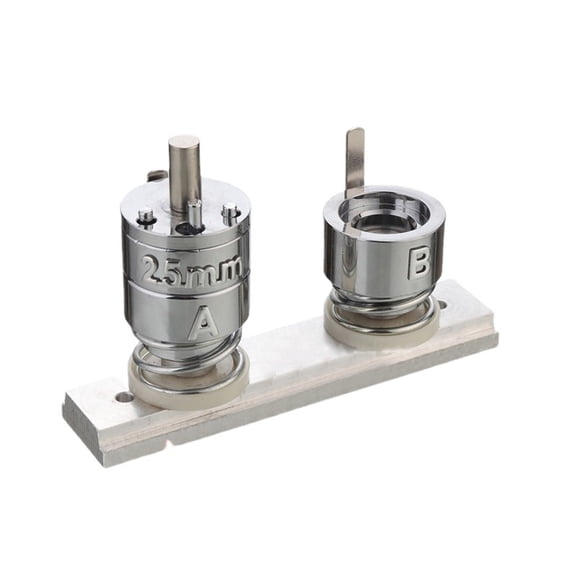 25MM-75MM Badge Button Maker Die Punching Mould Round Interchangeable Die Mould Badge Machine Accessories ,Easy Pressing