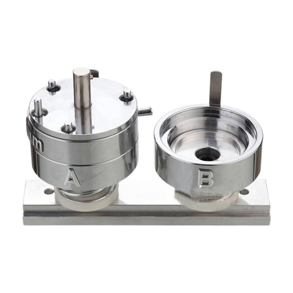 25MM-75MM Badge Button Maker Die Punching Mould Round Interchangeable Die Mould Badge Machine Accessories ,Easy Pressing