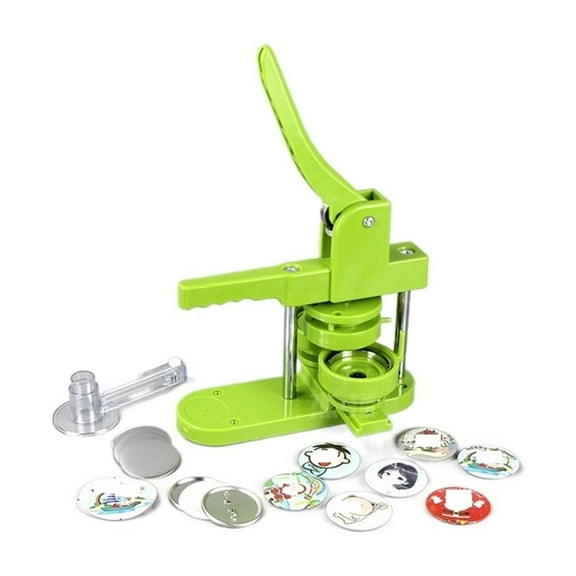 25MM-75MM Badge Pin Button Maker Machine, Replaceable DIY Badge Maker Press Machine DIY Button Pin Badge Maker ,Easy Pressing