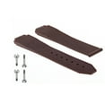 thumbnail image 1 of 25MM RUBBER WATCH STRAP BAND FIT FOR HUBLOT H BIG BANG WATCH BROWN + 4 SCREW, 1 of 2