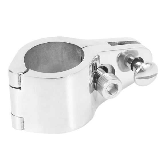 25Mm Fitting Boat Bimini Top Hinged Jaw Slide 316 Stainless Steel with 2 Screws Easy Install